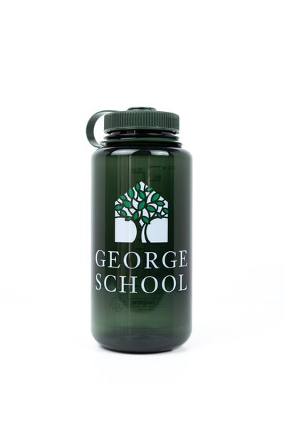 Water Bottle with White GS Stacked Logo. 32oz.