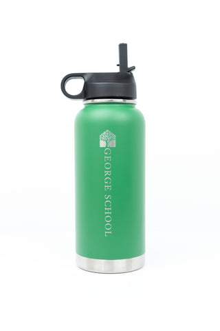 Large Tahoe water bottle with straw 32 oz