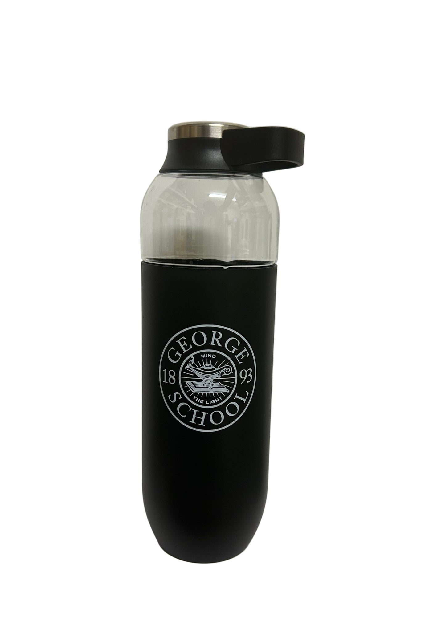 Black Plastic Water Bottle