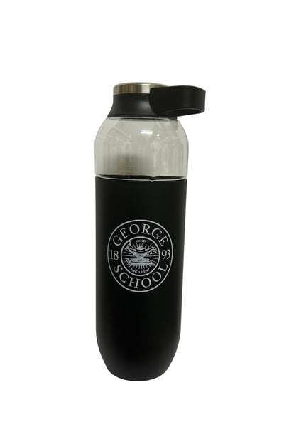 Black Plastic Water Bottle