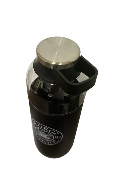 Black Plastic Water Bottle