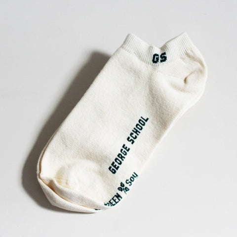 Sock No-See Green Soy