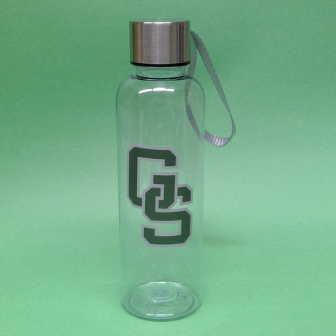 Plastic Water Bottle with Woven Strap